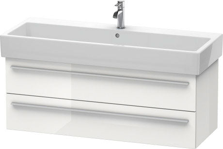 Duravit X-Large 45" x 18" x 17" Concrete Gray Finish Wall-Mounted Vanity Unit (XL634700707)