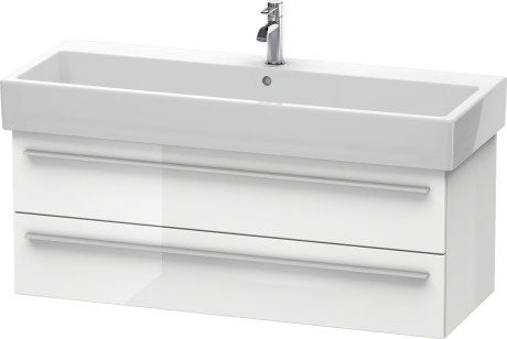 Duravit X-Large 45" x 18" x 17" White Finish Wall-Mounted Vanity Unit (XL634708585)