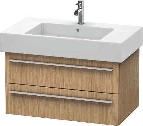 Duravit X-Large 31" x 18" x 18" European Oak Finish Wall-Mounted Vanity Unit (XL635205252)