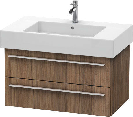 Duravit X-Large 31" x 18" x 18" Walnut Finish Wall-Mounted Vanity Unit (XL635207979)
