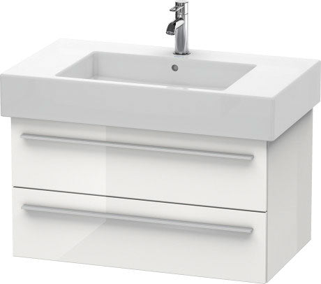 Duravit X-Large 31" x 18" x 18" White Finish Wall-Mounted Vanity Unit (XL635208585)