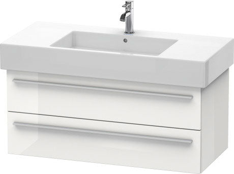 Duravit X-Large 39" x 18" x 18" Linen Finish Wall-Mounted Vanity Unit (XL635307575)