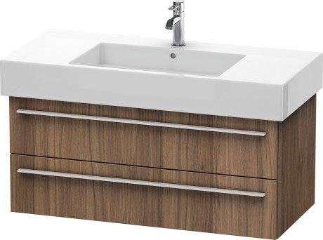 Duravit X-Large 39" x 18" x 18" Walnut Finish Wall-Mounted Vanity Unit (XL635307979)
