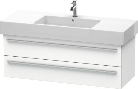 Duravit X-Large 47" x 18" x 18" White Finish Wall-Mounted Vanity Unit (XL635401818)