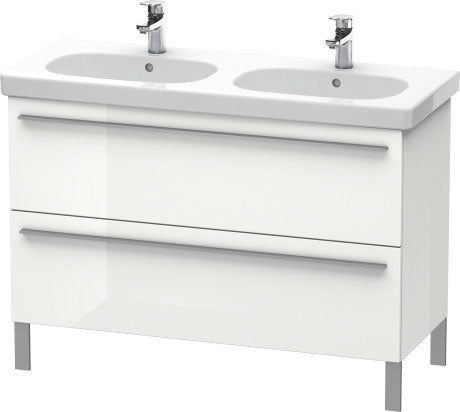 Duravit X-Large 45" x 26" x 18" Taupe Finish Two Drawer Floorstanding Vanity Unit (XL651809191)