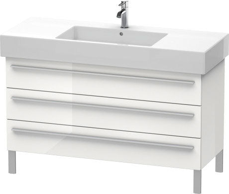 Duravit X-Large 47" x 23" x 18" Taupe Finish Three Drawer Floorstanding Vanity Unit (XL655509191)