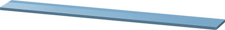 Duravit X-Large 24" Stone Blue High Gloss Finish Wall Shelf (XL791204747)