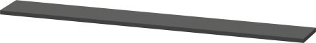 Duravit X-Large 24" Graphite Finish Wall Shelf (XL791204949)