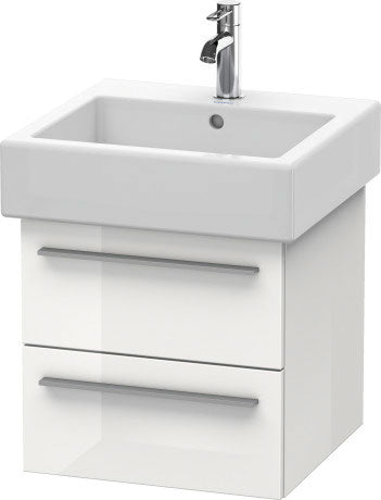 Duravit X-Large 18" x 18" x 17" White Finish Wall-Mounted Vanity Unit (XL634302222)