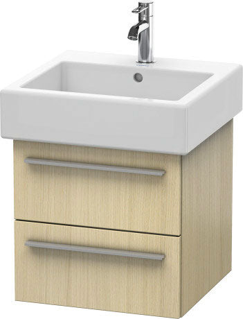 Duravit X-Large 18" x 18" x 17" Mediterranean Oak Finish Wall-Mounted Vanity Unit (XL634307171)