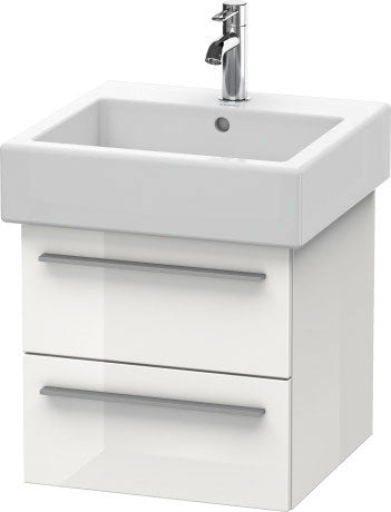 Duravit X-Large 18" x 18" x 17" White Finish Wall-Mounted Vanity Unit (XL634308585)