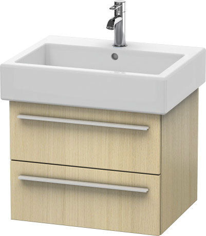 Duravit X-Large 22" x 18" x 17" Mediterranean Oak Finish Wall-Mounted Vanity Unit (XL634407171)