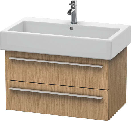 Duravit X-Large 30" x 18" x 17" European Oak Finish Wall-Mounted Vanity Unit (XL634505252)
