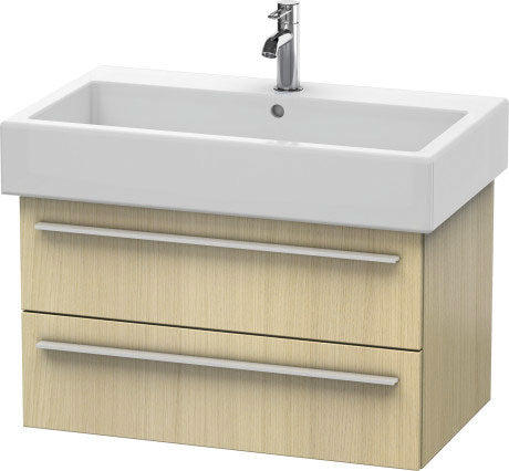 Duravit X-Large 30" x 18" x 17" Mediterranean Oak Finish Wall-Mounted Vanity Unit (XL634507171)