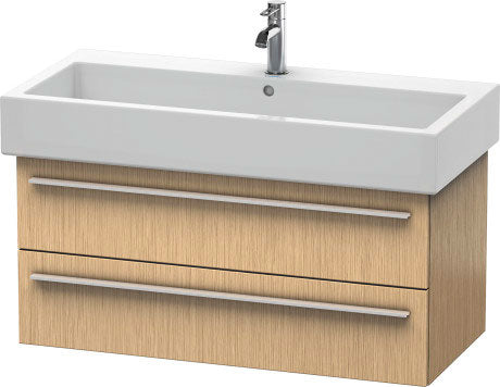 Duravit X-Large 37" x 18" x 17" Brushed Oak Finish Wall-Mounted Vanity Unit (XL634601212)