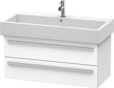Duravit X-Large 37" x 18" x 17" White Finish Wall-Mounted Vanity Unit (XL634601818)