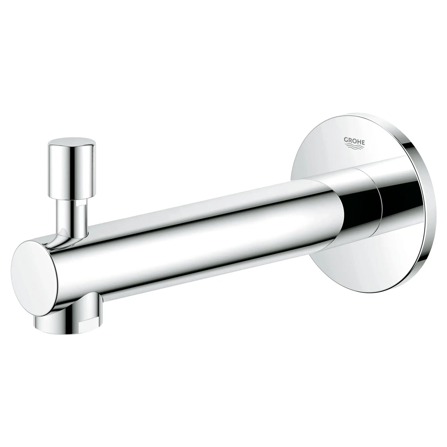 Grohe Concetto™ StarLight Chrome Wall Mount Diverter Tub Spout