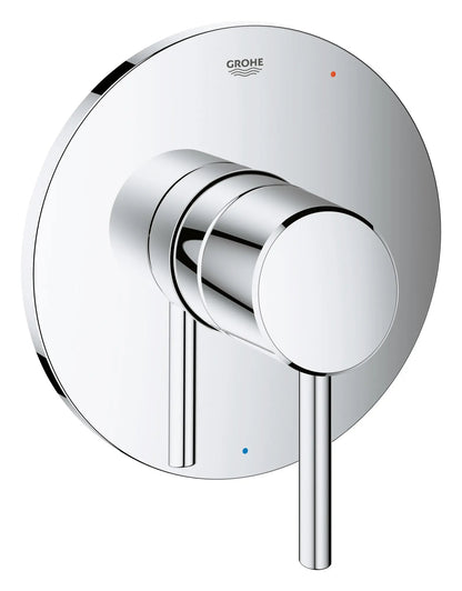 Grohe Concetto 14468000 StarLight Chrome Pressure Balance Valve Trim With Cartridge