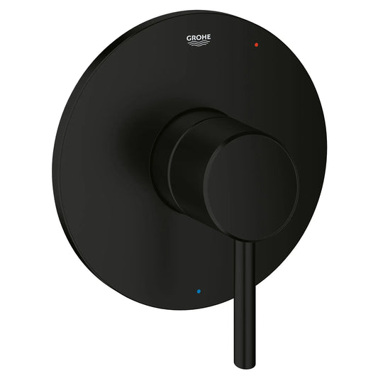 Grohe Concetto 144682431 Matte Black Pressure Balance Valve Trim With Cartridge