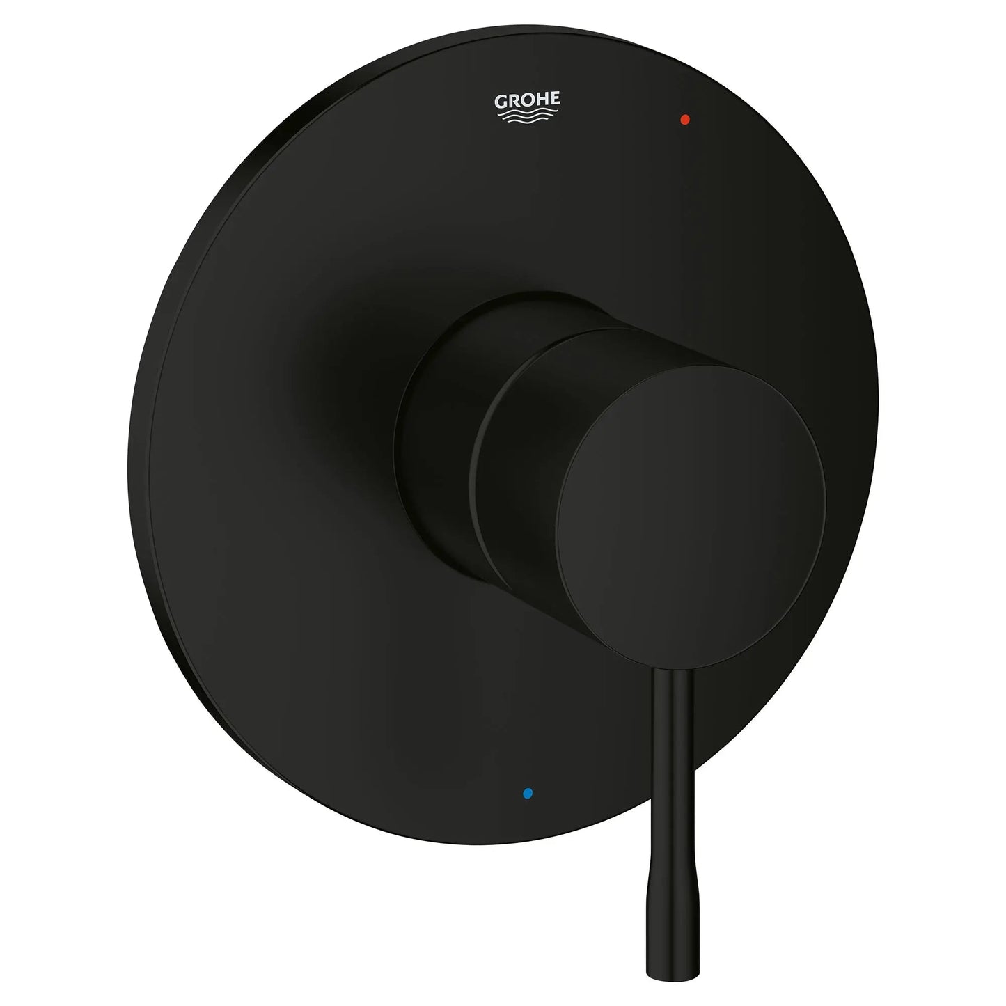 Grohe Essence Double Ceramic Pressure Balance Matte Black Valve Trim With Cartridge