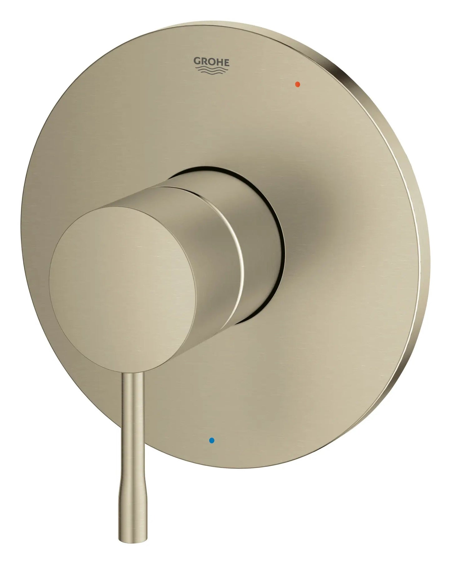 Grohe Essence Double Ceramic Pressure Balance Brushed Nickel Infinity Valve Trim With Cartridge