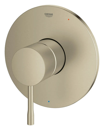 Grohe Essence Double Ceramic Pressure Balance Brushed Nickel Infinity Valve Trim With Cartridge