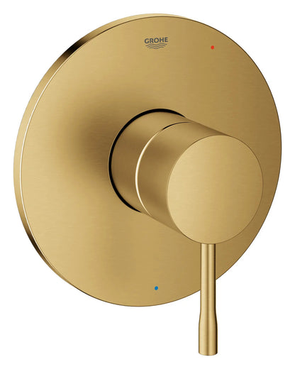 Grohe Essence Double Ceramic Pressure Balance Brushed Cool Sunrise Valve Trim With Cartridge