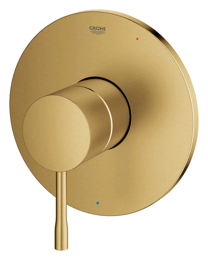 Grohe Essence Double Ceramic Pressure Balance Brushed Cool Sunrise Valve Trim With Cartridge