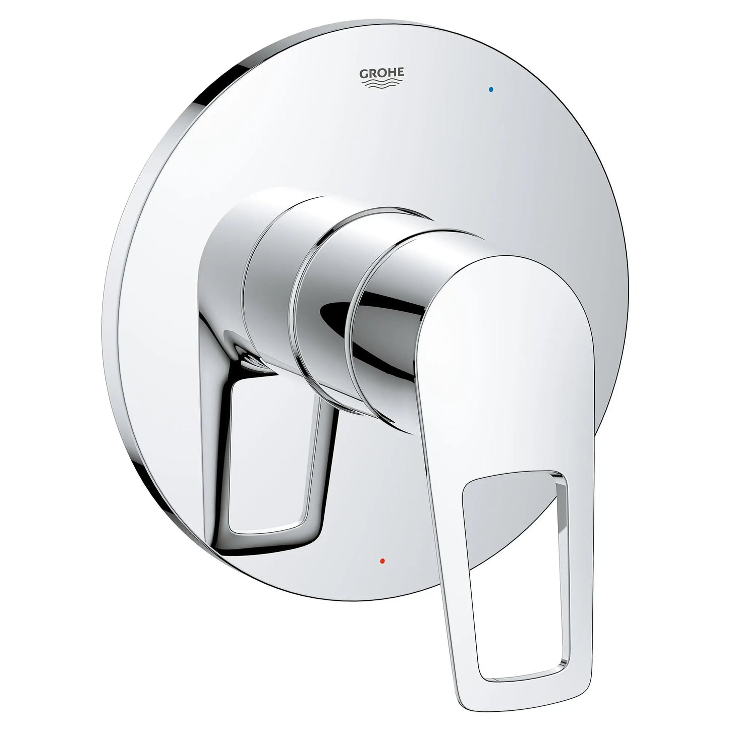Grohe BauLoop Pressure Balance StarLight Chrome Valve Trim With Cartridge