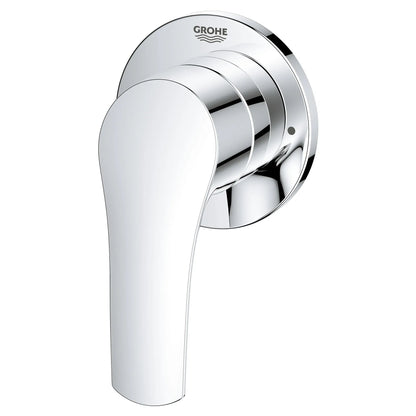 Grohe Eurosmart 2-Way Metal Handle and Plate StarLight Chrome Diverter Trim