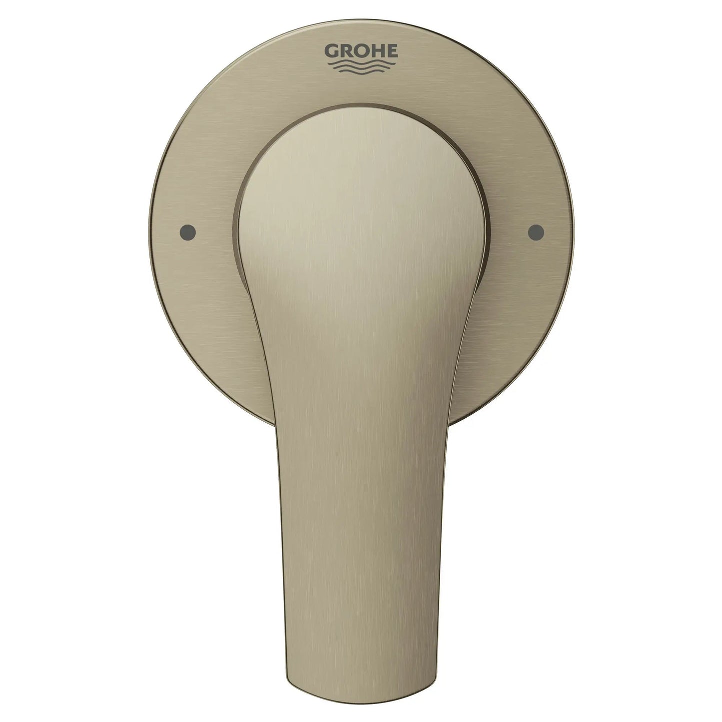 Grohe Eurosmart 2-Way Metal Handle and Plate Brushed Nickel Infinity Diverter Trim