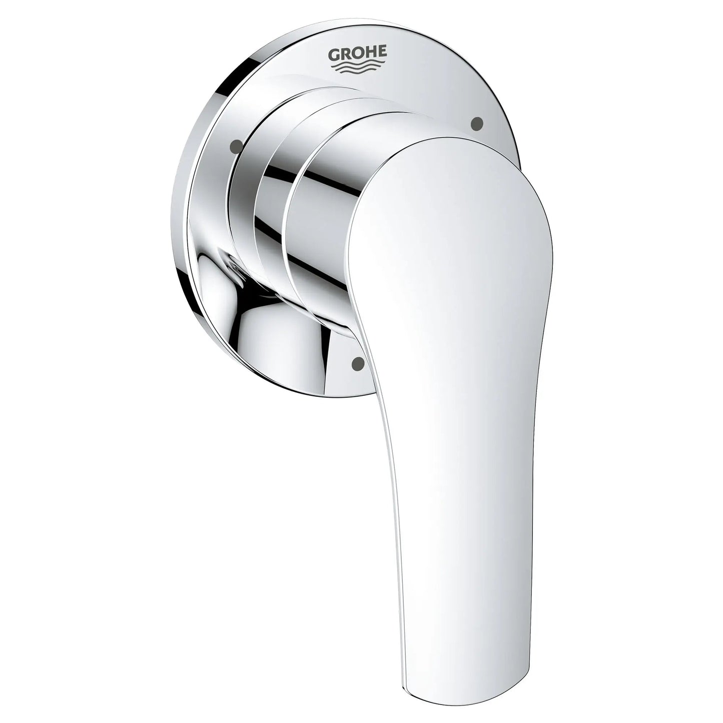 Grohe Eurosmart 3-Way Metal Handle and Plate StarLight Chrome Diverter Trim
