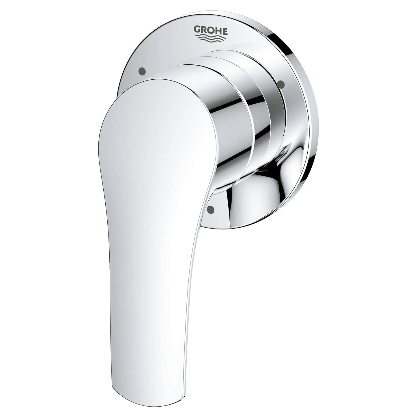 Grohe Eurosmart 3-Way Metal Handle and Plate StarLight Chrome Diverter Trim