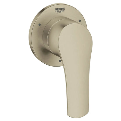 Grohe Eurosmart 3-Way Metal Handle and Plate Brushed Nickel Infinity Diverter Trim