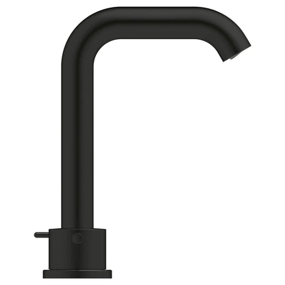 Grohe Essence 8" 1.2 GPM Two-Handle Wall Mount Widespread Matte Black Faucet
