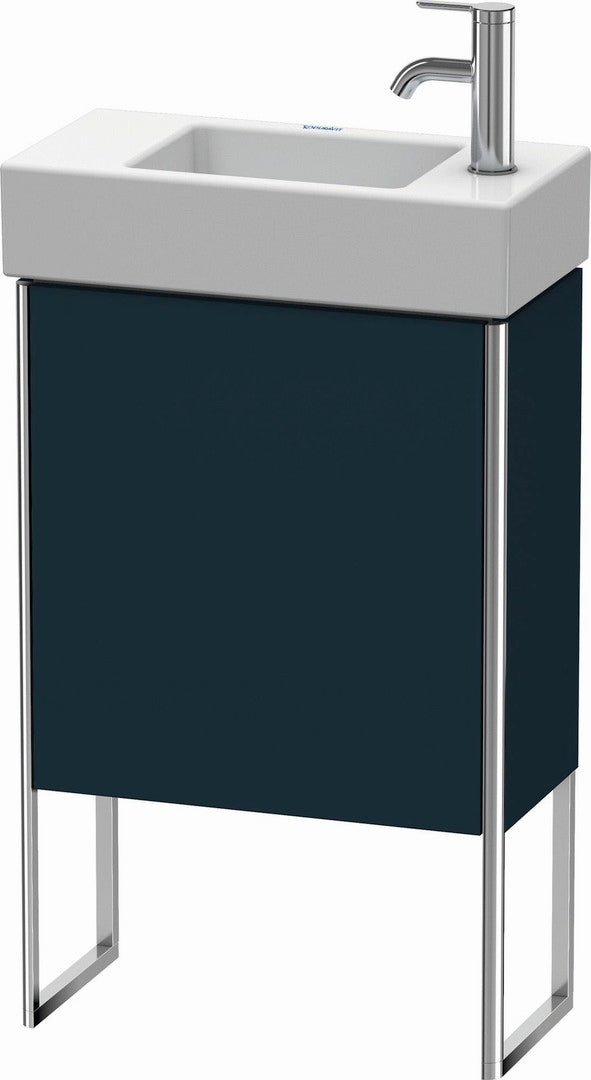 Duravit XSquare 19" Midnight Blue One Door Floorstanding Vanity Unit (XS4471L9898)