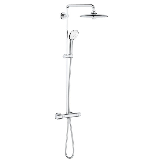 Grohe Euphoria  1.75 GPM 260 CoolTouch Thermostatic StarLight Chrome Shower System