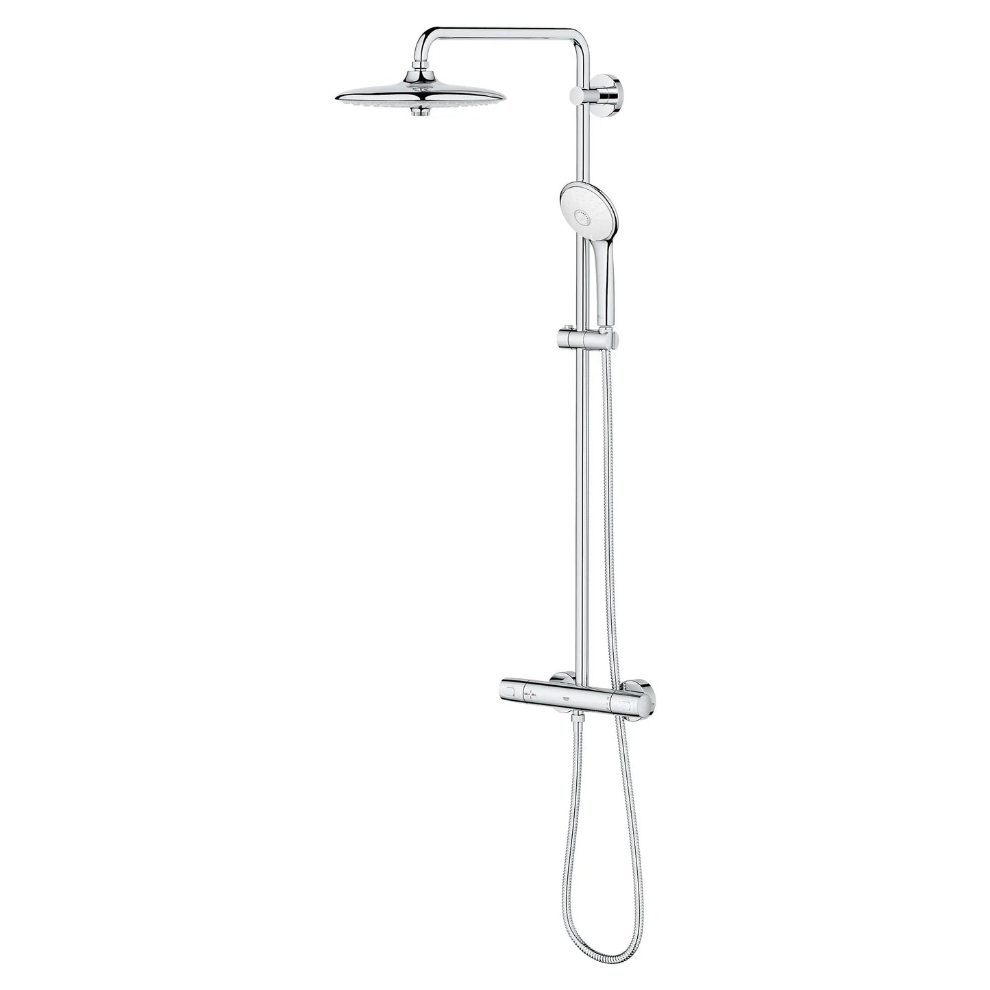 Grohe Euphoria  1.75 GPM 260 CoolTouch Thermostatic StarLight Chrome Shower System