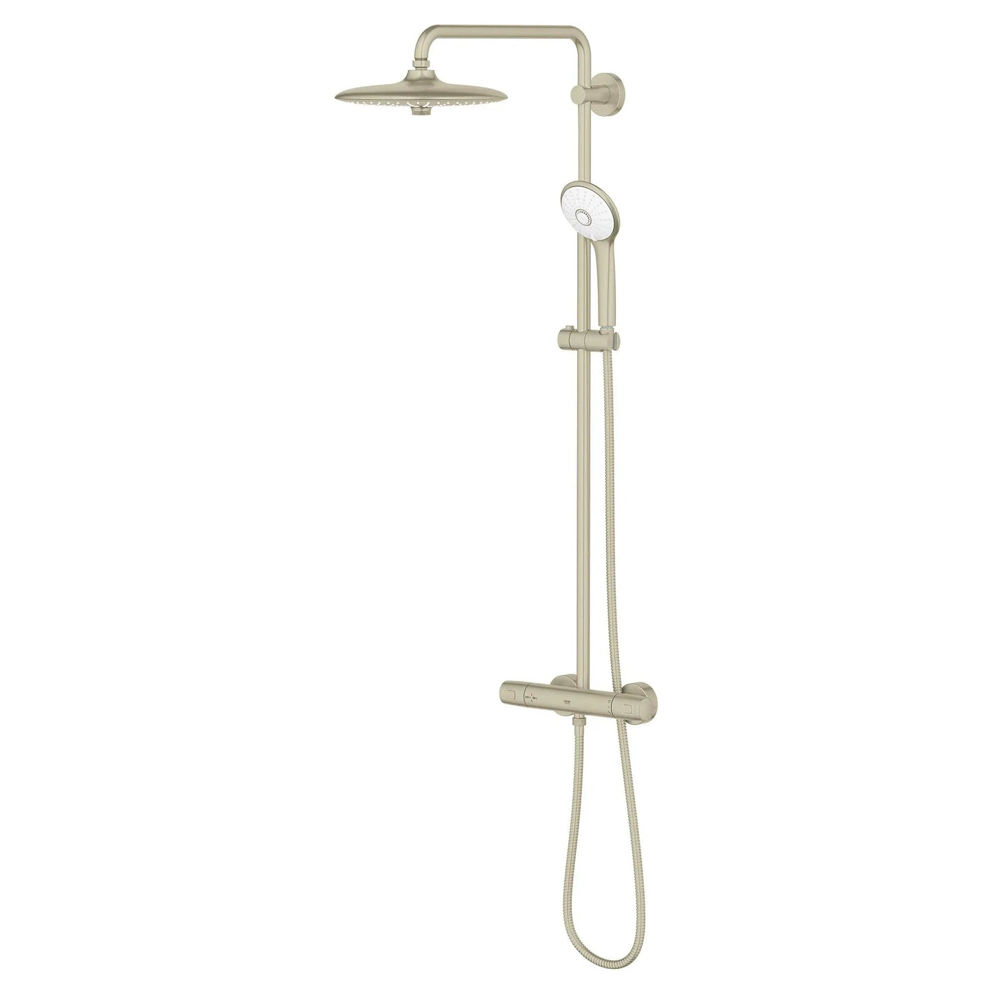 Grohe Euphoria  1.75 GPM 260 CoolTouch Thermostatic Brushed Nickel Infinity Shower System