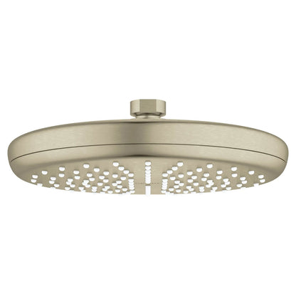Grohe Tempesta® 8" Single Spray 1.75 GPM Brushed Nickel Infinity 210 Shower Head