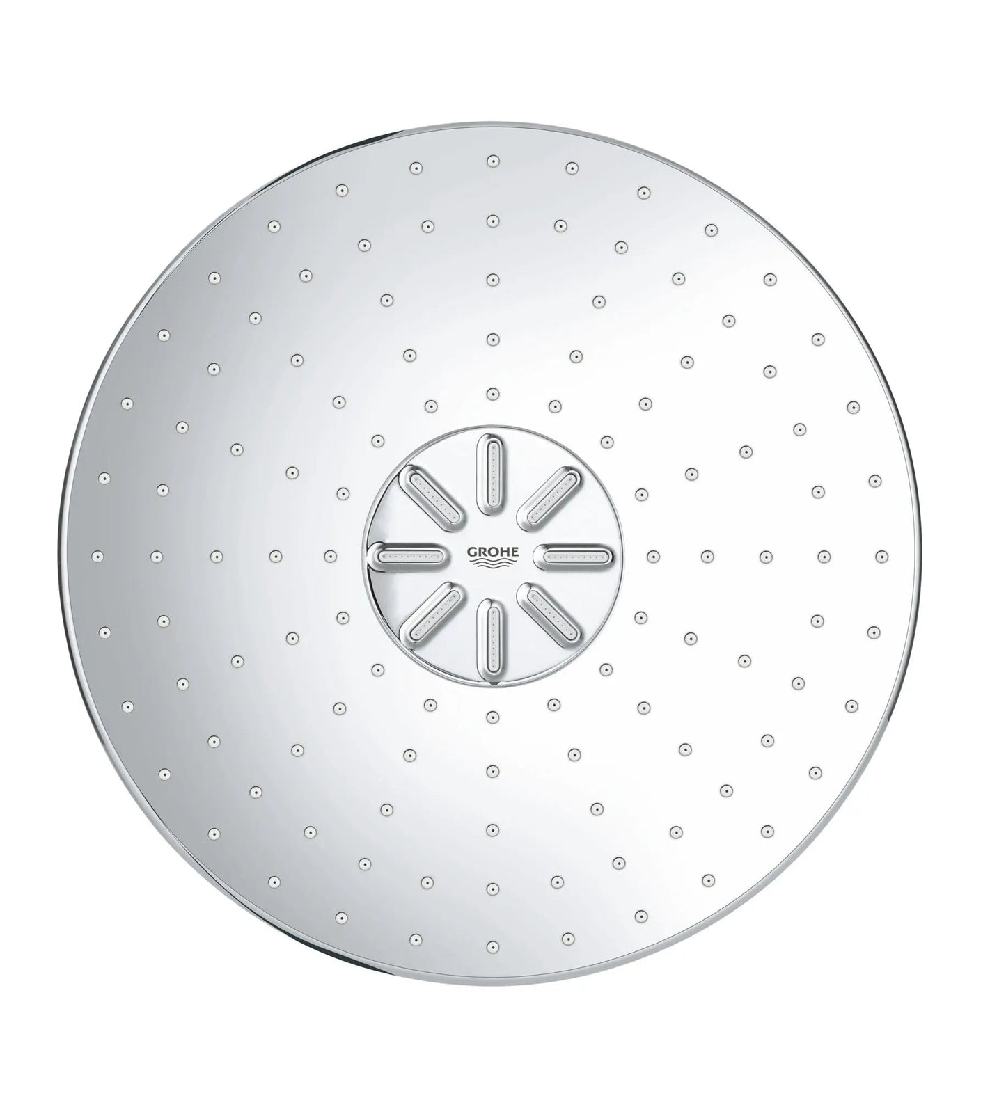 Grohe Rainshower™ 310 Smartconnect 12" 2-Spray 1.75 GPM StarLight Chrome Shower Head With Remote