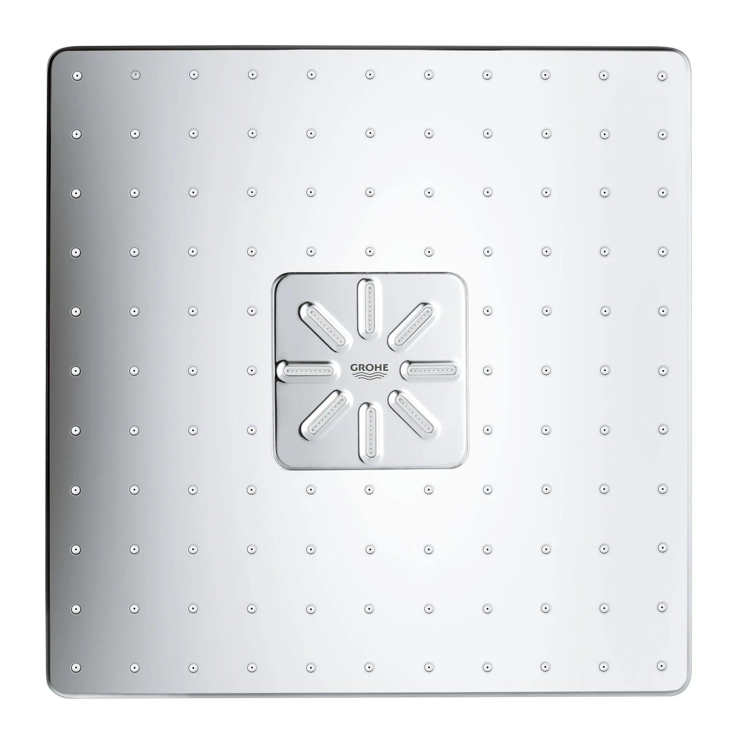 Grohe Rainshower™ 310 SmartConnect 12" 2-Spray 1.75 GPM StarLight Chrome Shower Head With Remote