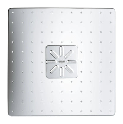 Grohe Rainshower™ 310 SmartConnect 12" 2-Spray 1.75 GPM StarLight Chrome Shower Head With Remote