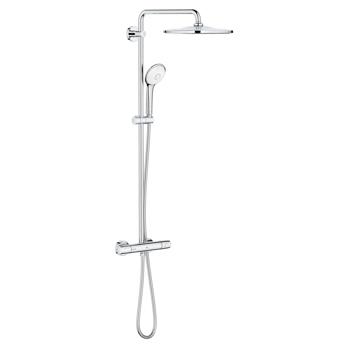 Grohe Euphoria 1.75 GPM 310 CoolTouch Thermostatic StarLight Chrome Shower System