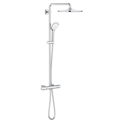 Grohe Euphoria 1.75 GPM 310 CoolTouch Thermostatic StarLight Chrome Shower System
