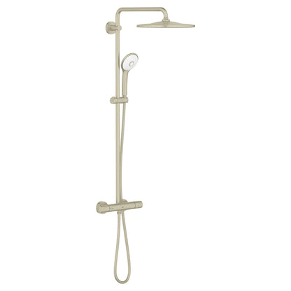 Grohe Euphoria 1.75 GPM 310 CoolTouch Thermostatic Brushed Nickel Infinity Shower System