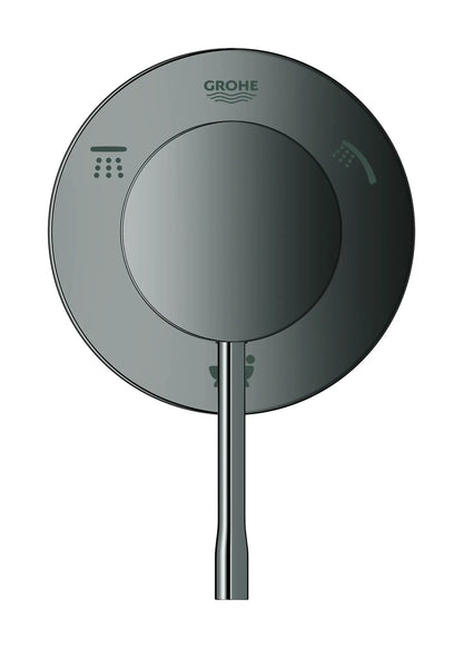 Grohe Essence 3-Way Diverter Trim Metal Lever Handle Hard Graphite Finish
