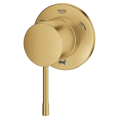 Grohe Essence 3-Way Diverter Trim Metal Lever Handle Brushed Cool Sunrise Finish