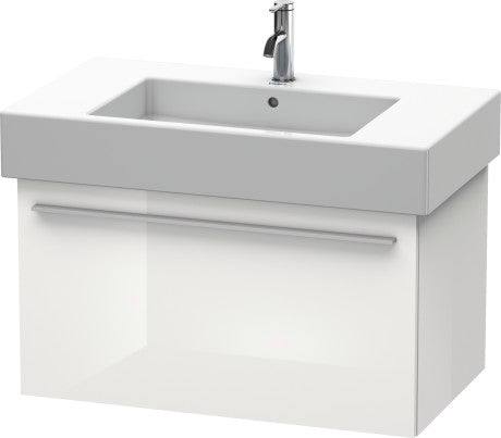 Duravit X-Large 31" x 18" x 18" Walnut Dark Finish Wall-Mounted Vanity Unit (XL605202121)