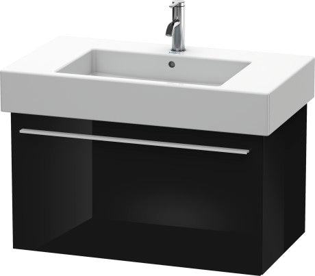 Duravit X-Large 31" x 18" x 18" Black Finish Wall-Mounted Vanity Unit (XL605204040)